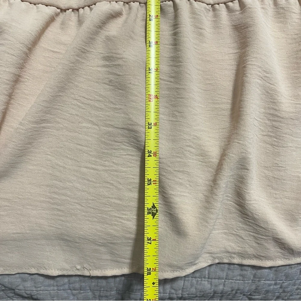 Reborn J Tiered Fit & Flare Dress Size Large - Picture 5 of 6